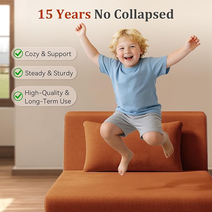 Fold Out Chair Bed, Folding Sofa Bed, 3 in 1 Convertible Sleeper Chair Bed