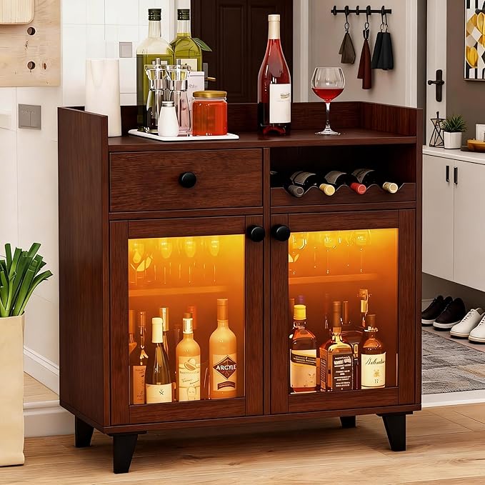 COCO DESIGN Small Wine Cabinet