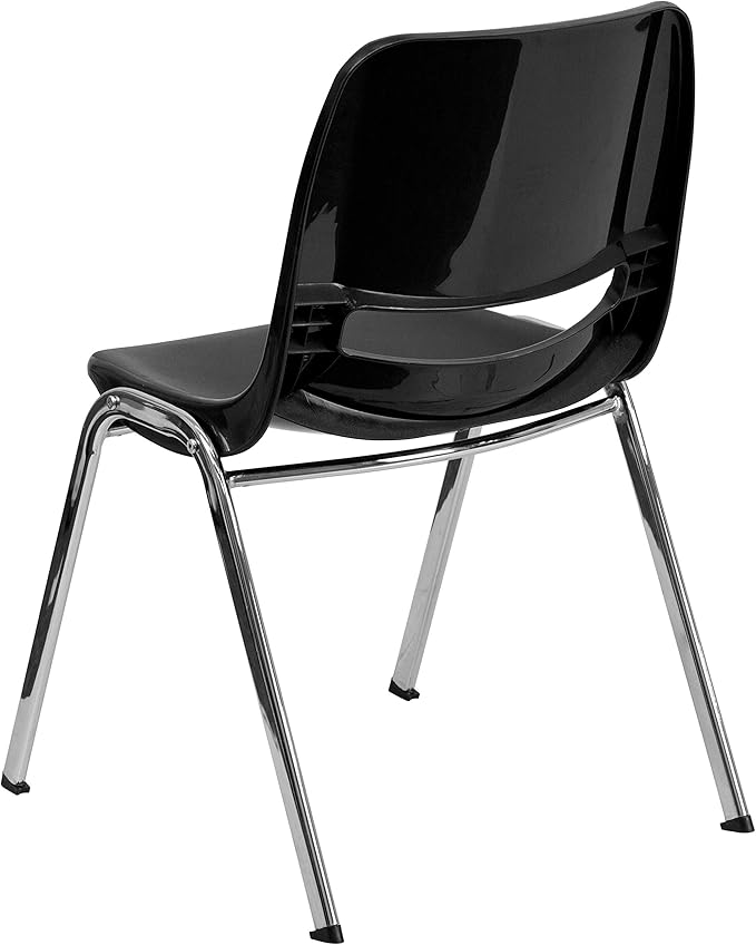 Flash Furniture HERCULES Series 440 lb. Capacity Kid's Black Ergonomic Shell