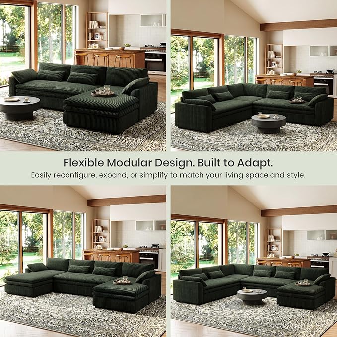 Belffin Large Modular Sectional Sofa