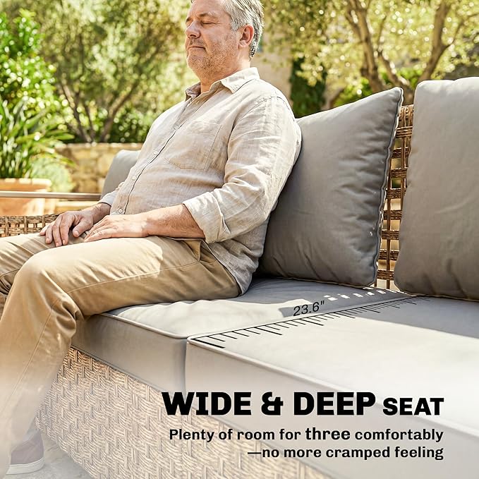 Outsunny Outdoor Patio Couch