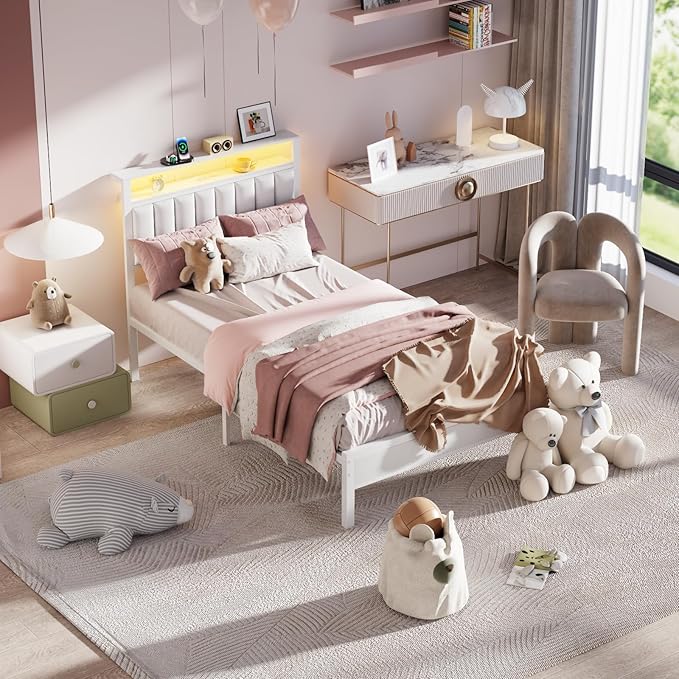 Furnulem Twin Size Bed Frame