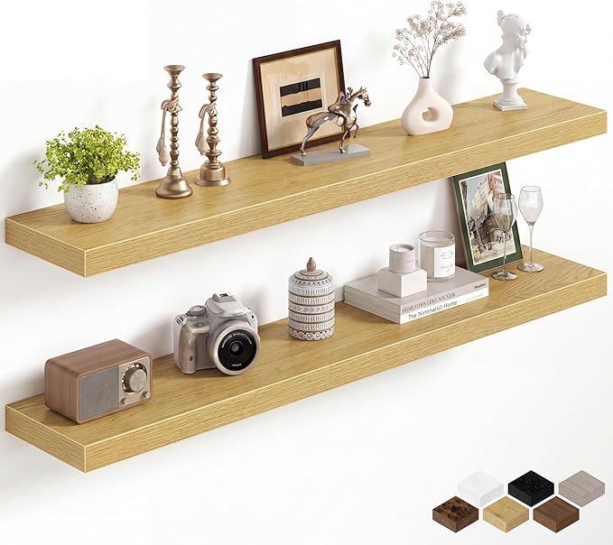 Fun Memories 48Inch Floating Shelves
