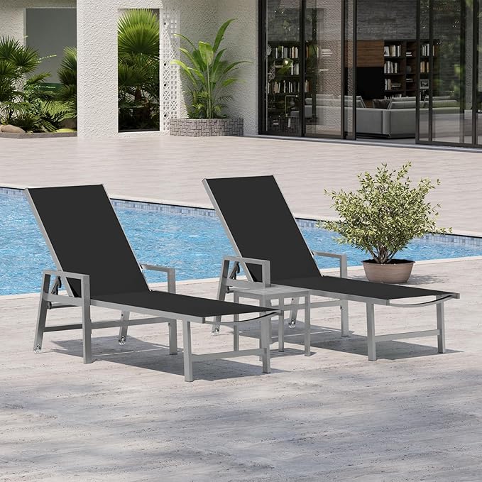 Patio Chaise Lounge Chair Outdoor