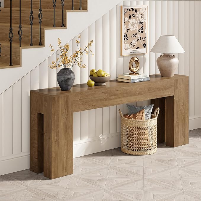 Epecoya Extra Long Sofa Console Table