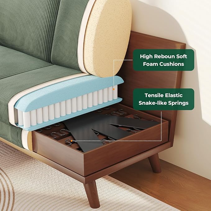 Vesgantti 68" Loveseat Sofa