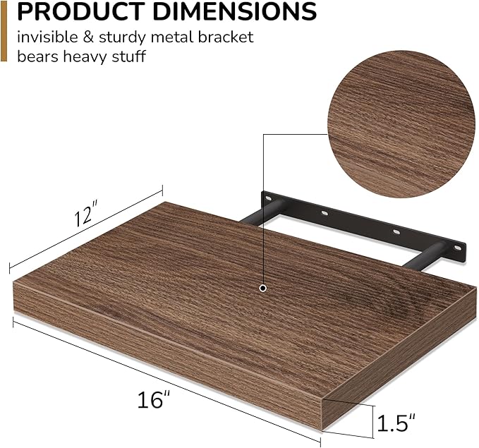 Fun Memories Floating Shelves