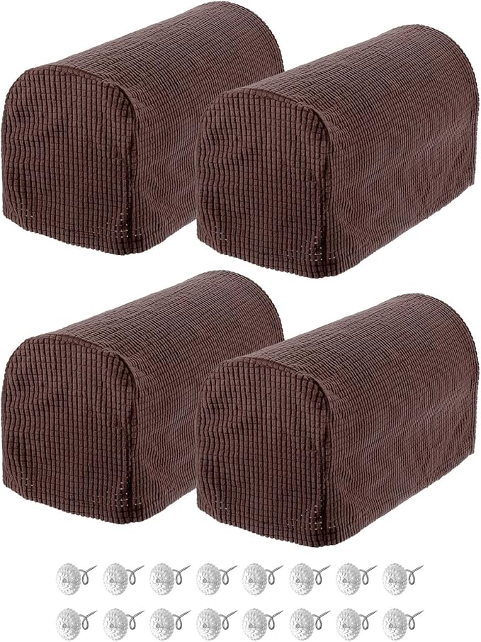 uxcell Stretch Armrest Covers Armchair Anti-Slip