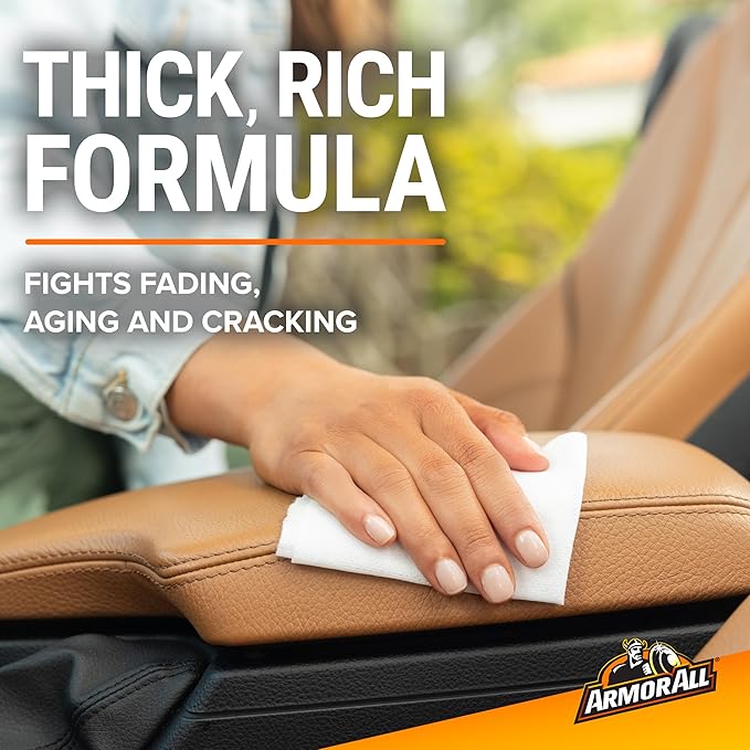 Armor All Interior Cleaner Car Leather Wipes by,