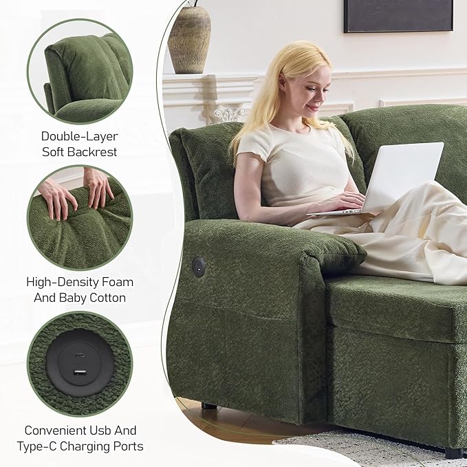 VINGLI Convertible Sofa Bed Couches