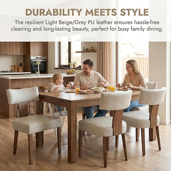 VESCASA Upholstered Dining Chairs