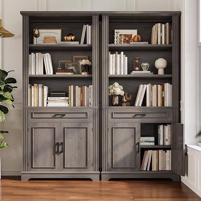 SEDETA Farmhouse Bookshelves and Bookcases