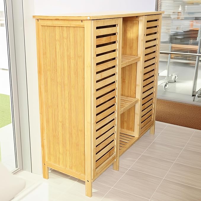 RoyalHouse Bamboo Floor Cabinet