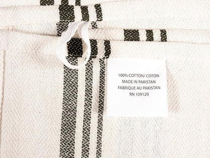 KAF Home Assorted Flat Kitchen Towels | 100% Cotton