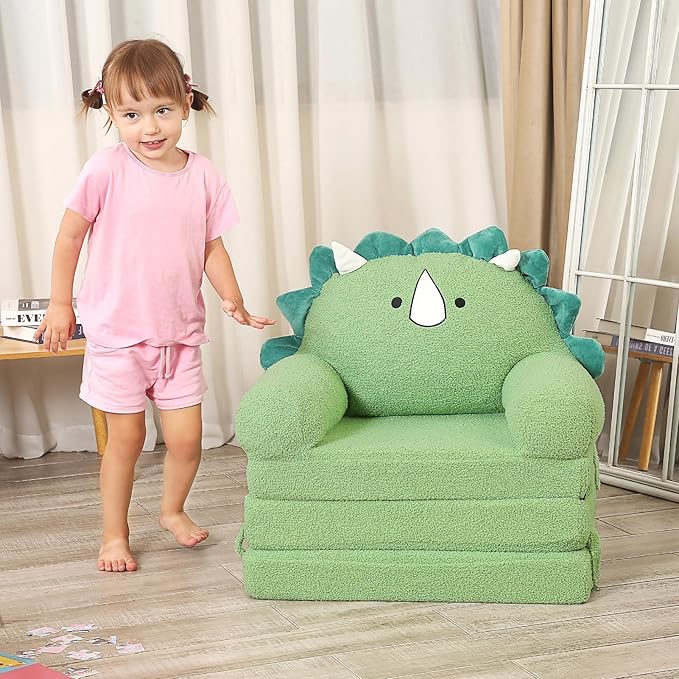 MOMCAYWEX Kids Sofa, Sherpa Couch