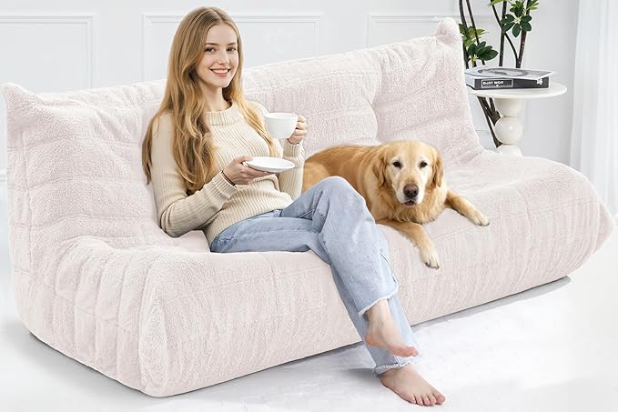 Bean Bag 3-Seater Chair Big Sofa Beanbag Chair