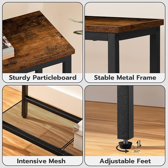 HOOBRO 29.5" Narrow Console Table, Small Entryway Table