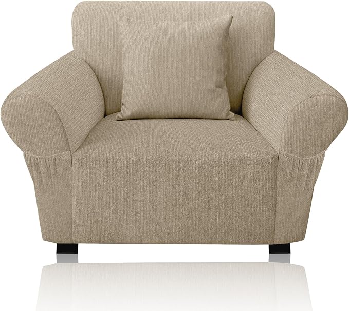 Armchair Slipcover with 1 Pillow Cover