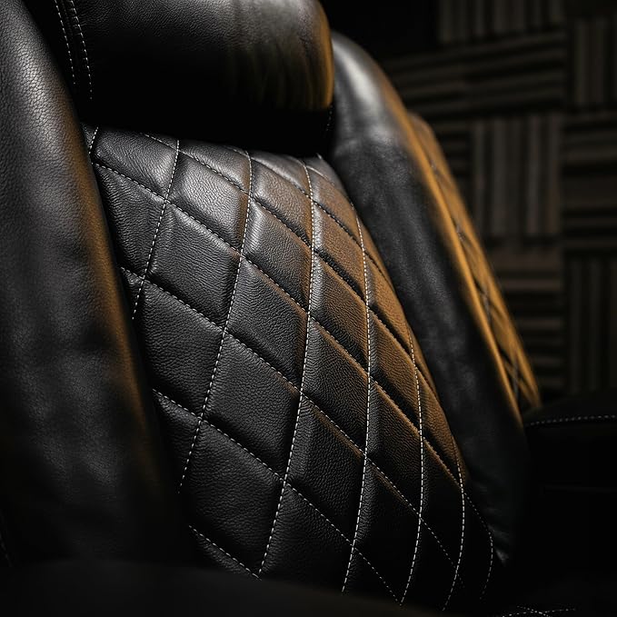 4-Piece Leather Power Recliner Sofa Set