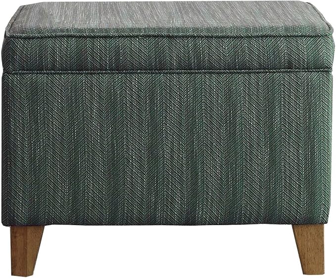 Homepop Home Decor | Medium Square Storage Ottoman