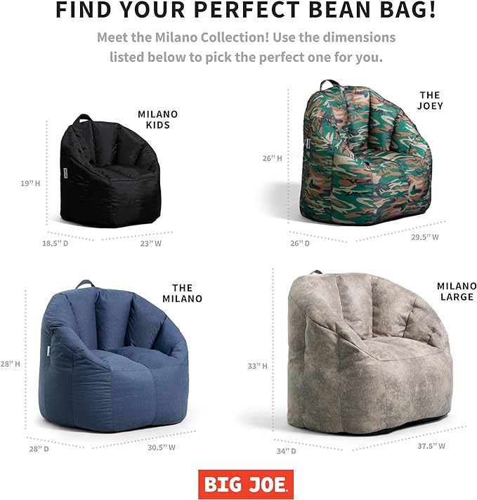 Big Joe Milano Beanbag Chair