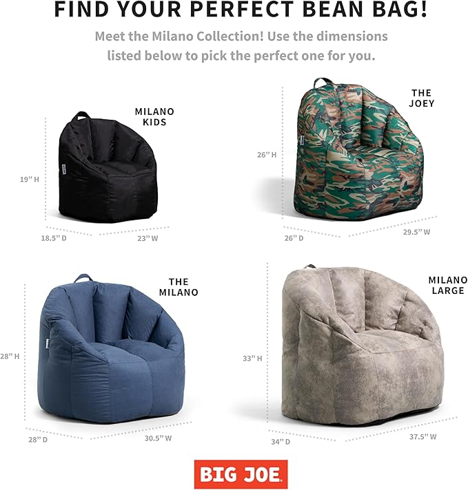 Big Joe Milano Beanbag Chair