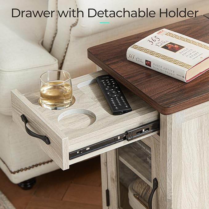 LINSY HOME End Table Set of 2