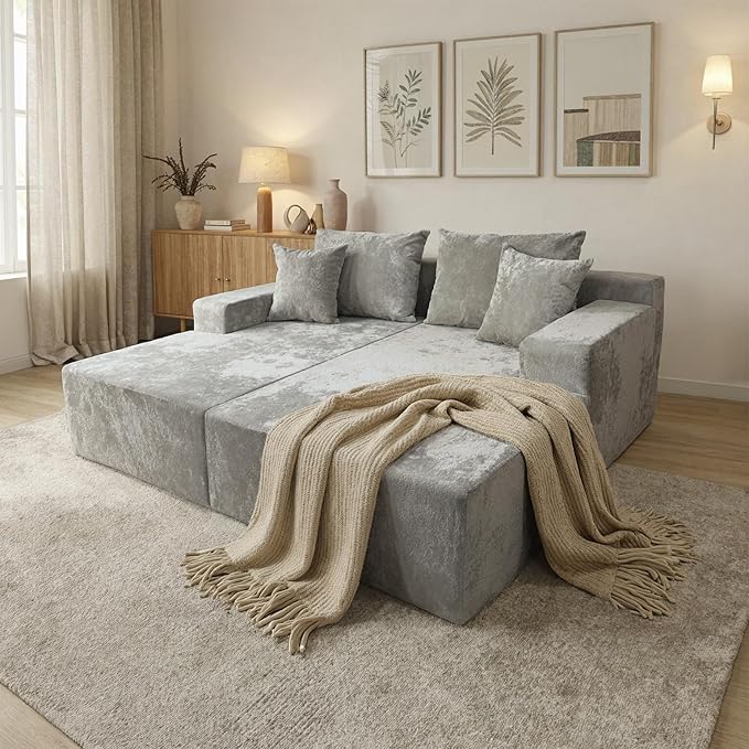 SYTOPIA Loveseat Chaise Lounge