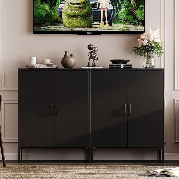 YAUWOH Metal Locker Storage Cabinet