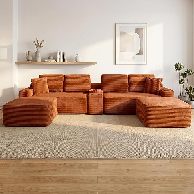125" Oversized Sectional Couches
