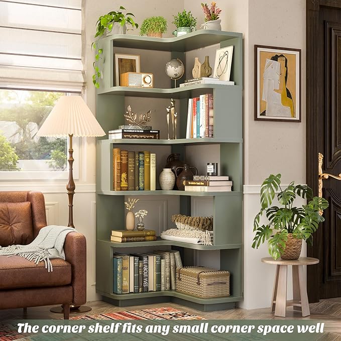 Armocity Corner Book Shelf