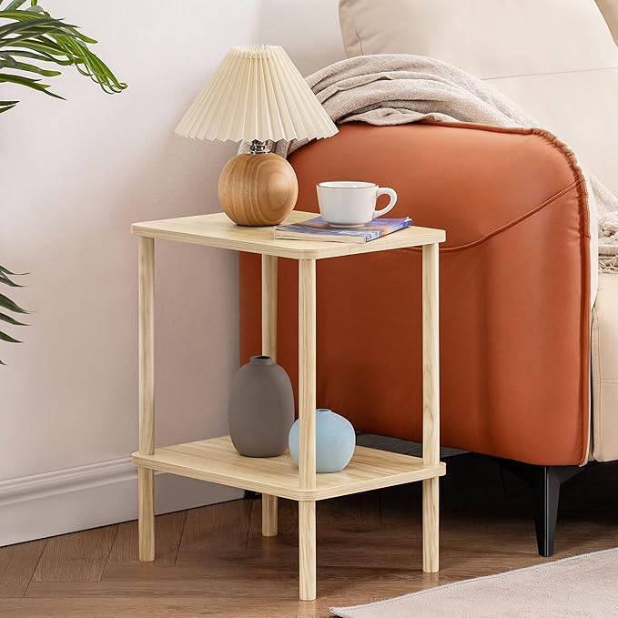 Apicizon 2 Tier End Table, Small Side Table