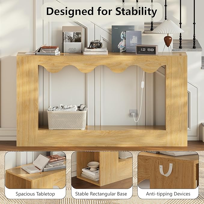63-Inch Smart Console Table