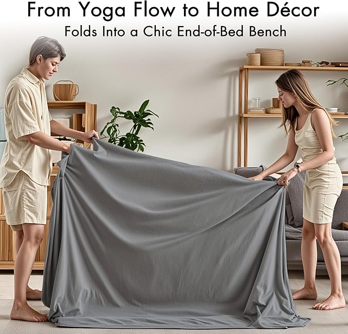 Convertible Yoga Chair for Adults, Ergonomic Foam Lounge