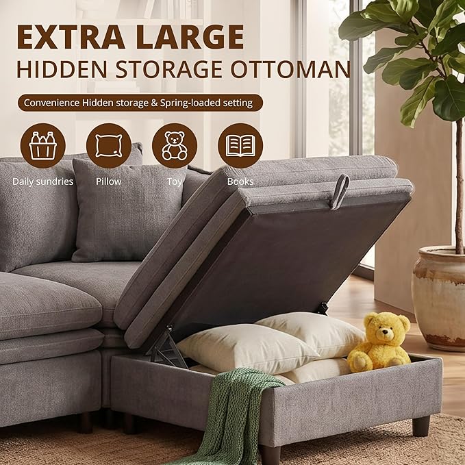 146.4'' Modular Sectional Sofa