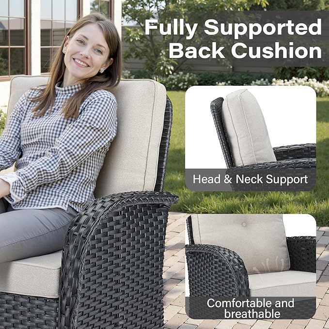 Belord Wicker Outdoor Furniture Set