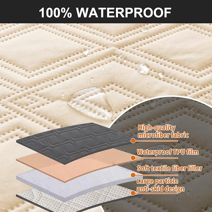 Genina Waterproof Recliner Cover