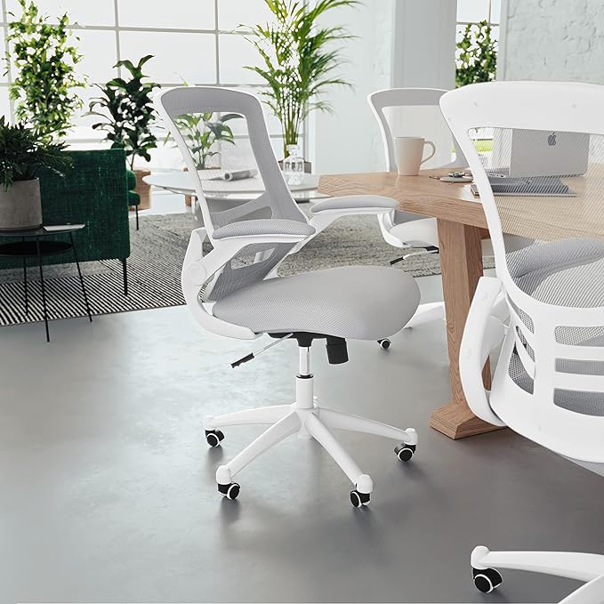 Flash Furniture Kelista Mid-Back Swivel Office Chair