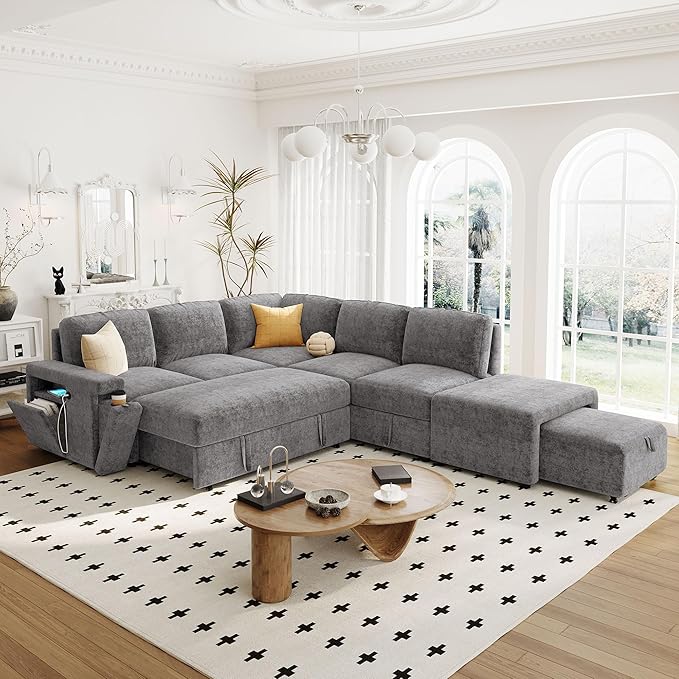 Merax L-Shaped Modular Sofa