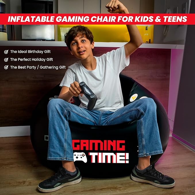 Inflatable Gaming Chair for Kids & Teens