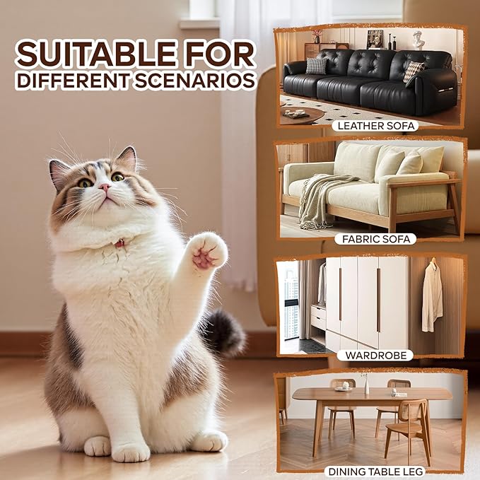 JKLMN Clear Vinyl Cat Scratch Protector