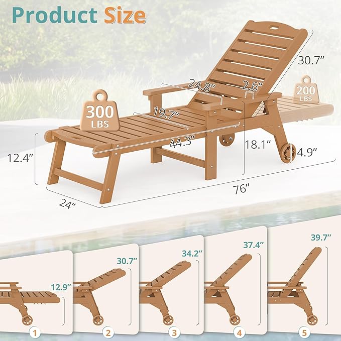LUE BONA Lounge Chair Outdoor