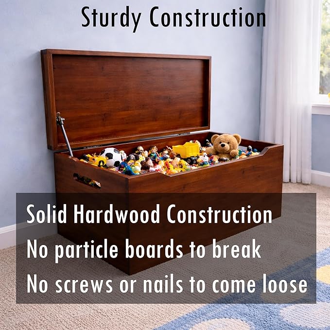 Fully Assembled, Solid Wood Storage Chest