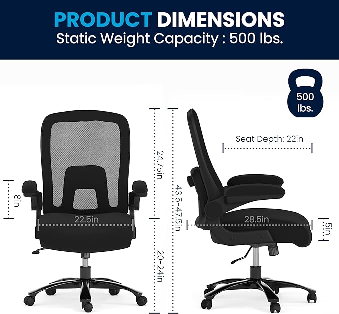 Flash Furniture Big & Tall Swivel Office and Gaming Chair