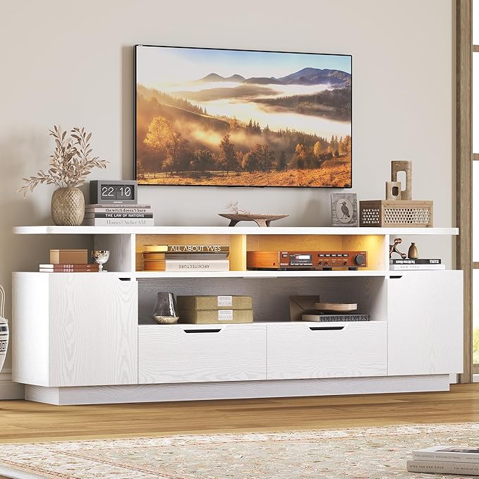 IRONCK TV Stand for TVs 85 inch