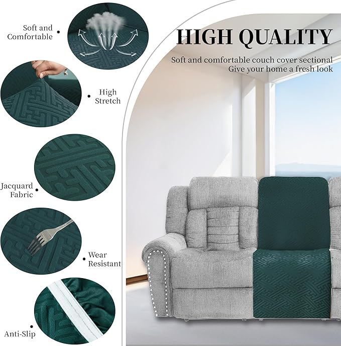 100% Waterproof Sectional Recliner Couch Covers