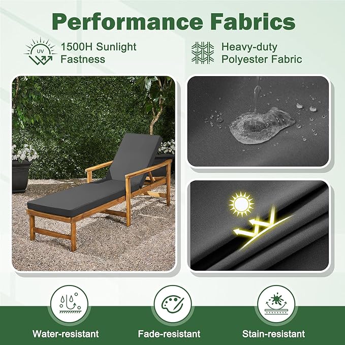 Chaise Lounge Cushions Outdoor, Outdoor Chaise Cushion