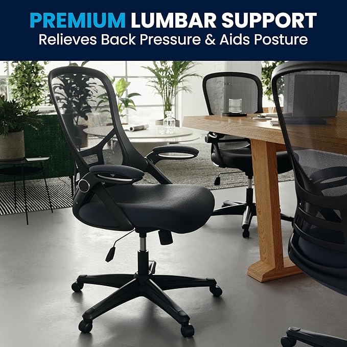 Flash Furniture Porter High-Back Swivel Office Chair
