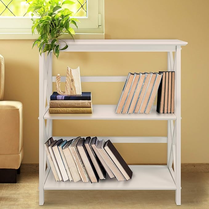 Casual Home Montego 3-Shelf Bookcase