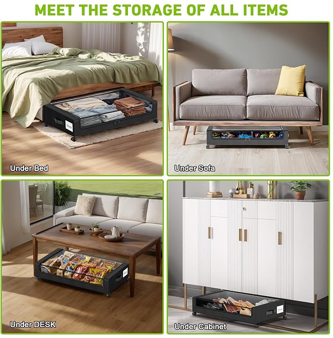 Beborxue Under Bed Storage